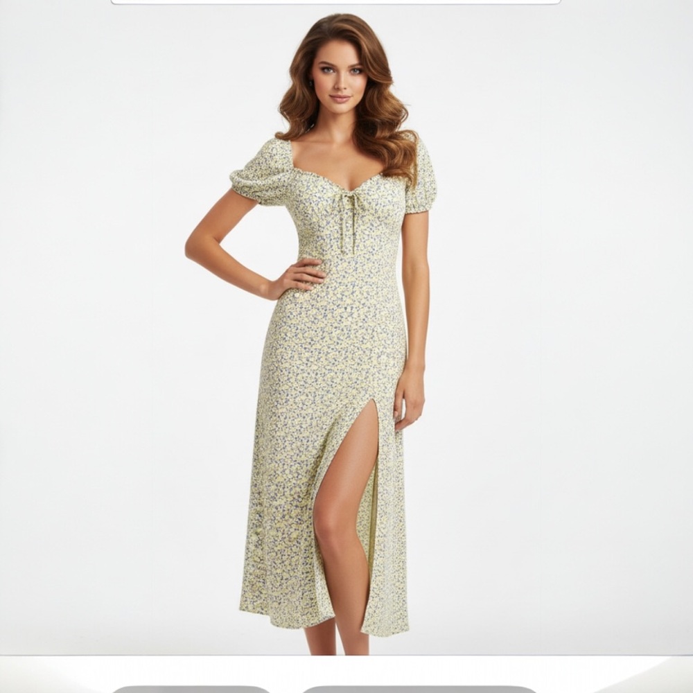 Vintage 80’s No boundaries sweetheart neckline dress